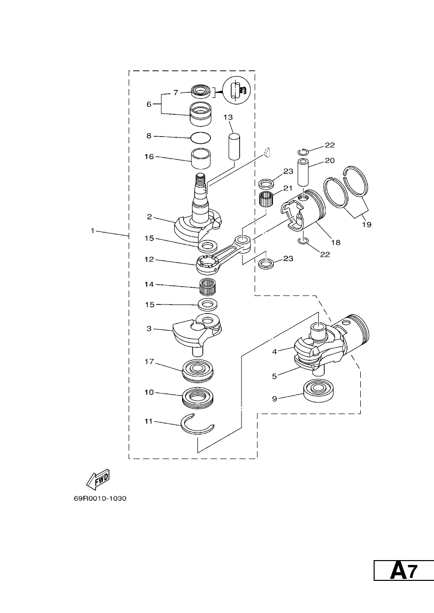 CRANKSHAFT & PISTON