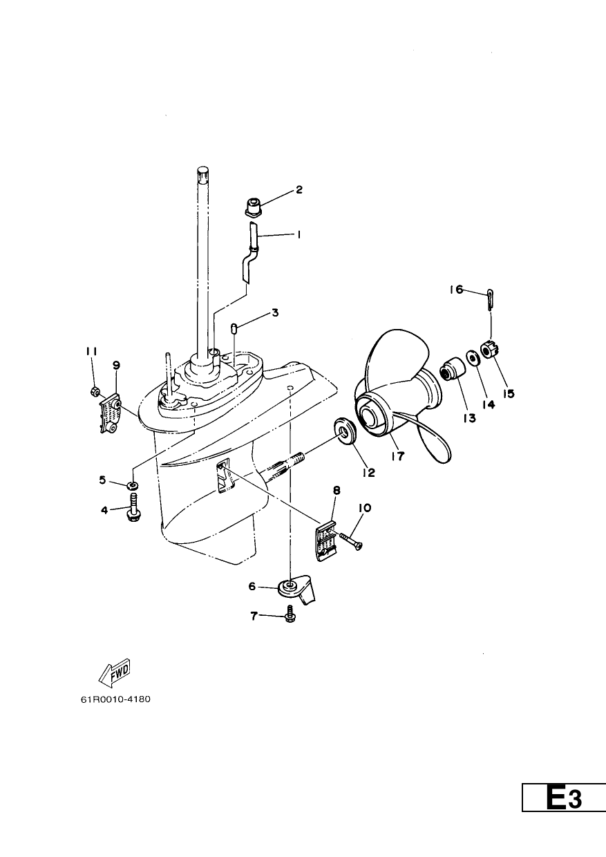 LOWER CASING & DRIVE 2