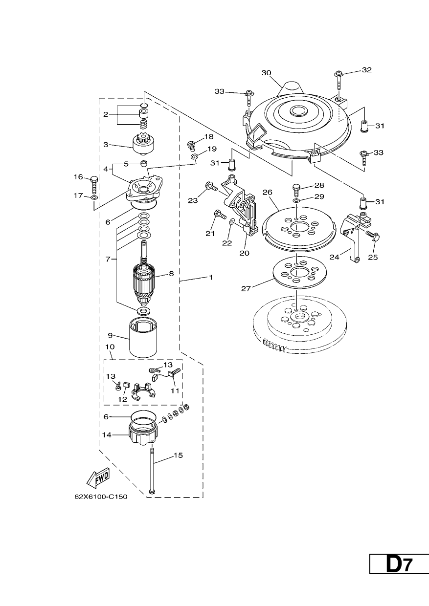 STARTING MOTOR