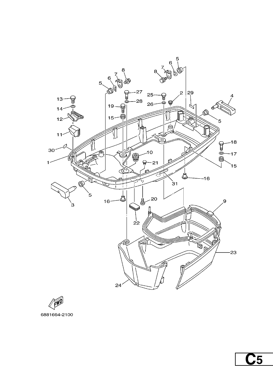 BOTTOM COWLING