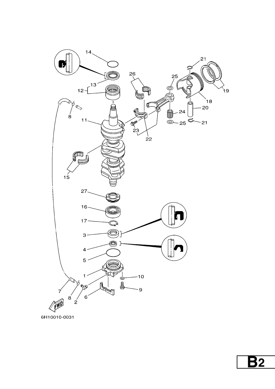 CRANKSHAFT & PISTON