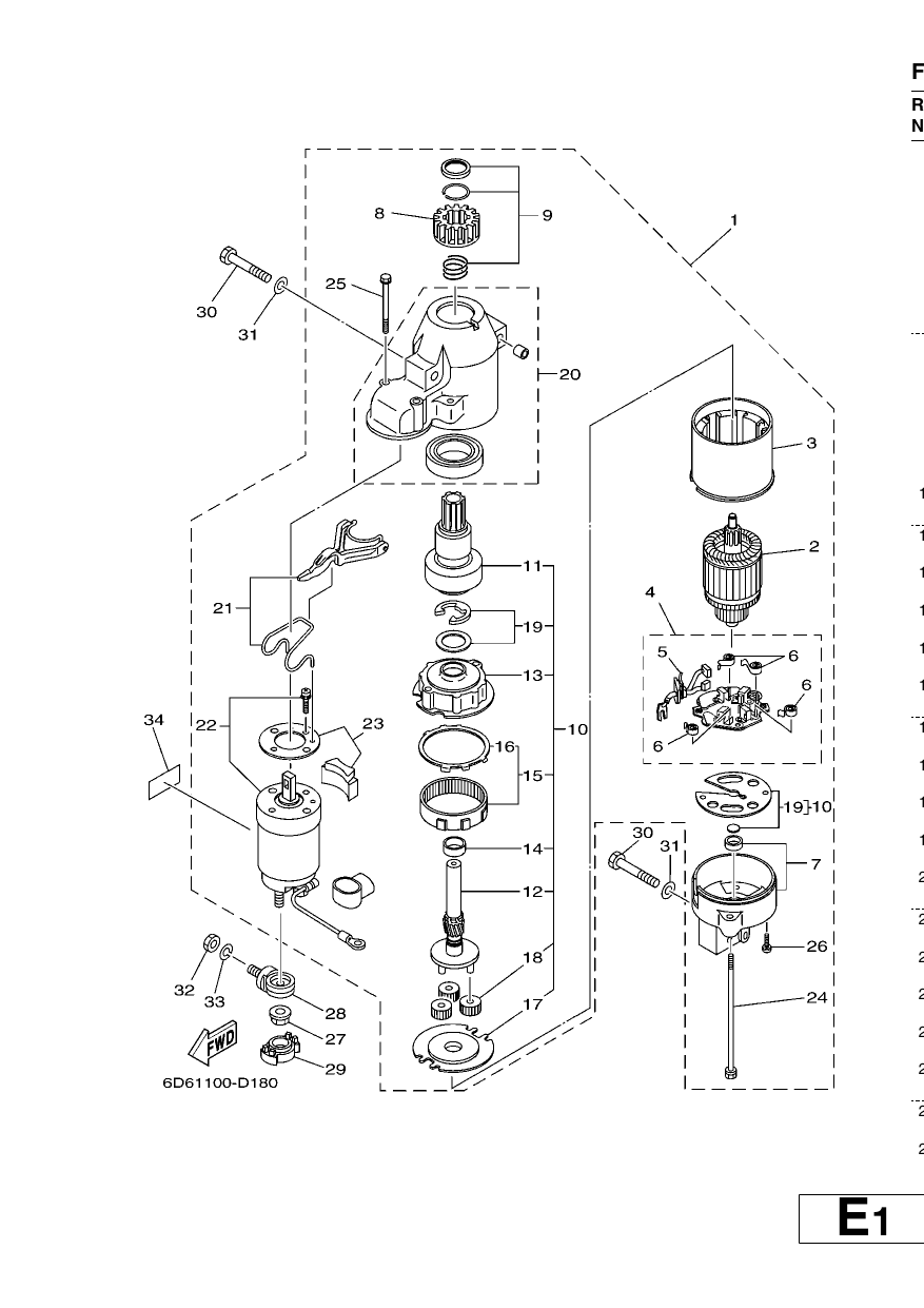 STARTING MOTOR
