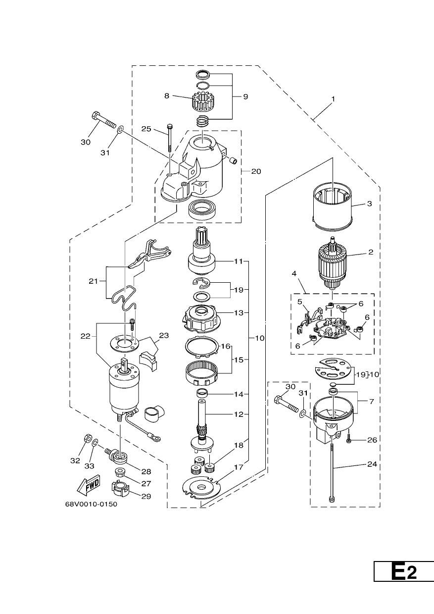 STARTING MOTOR