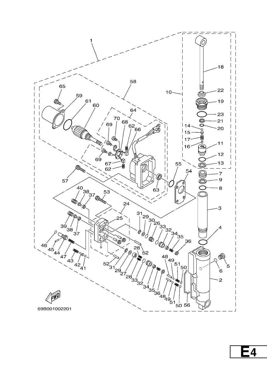 POWER TILT ASSY