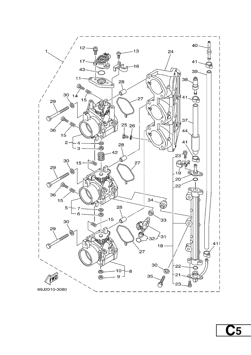 THROTTLE BODY ASSY 1