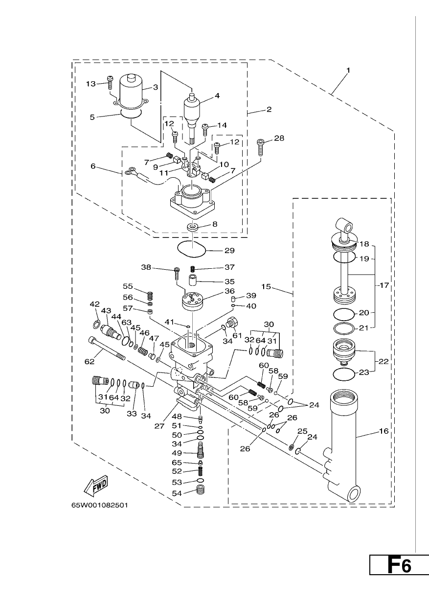 POWER TRIM & TILT ASSY