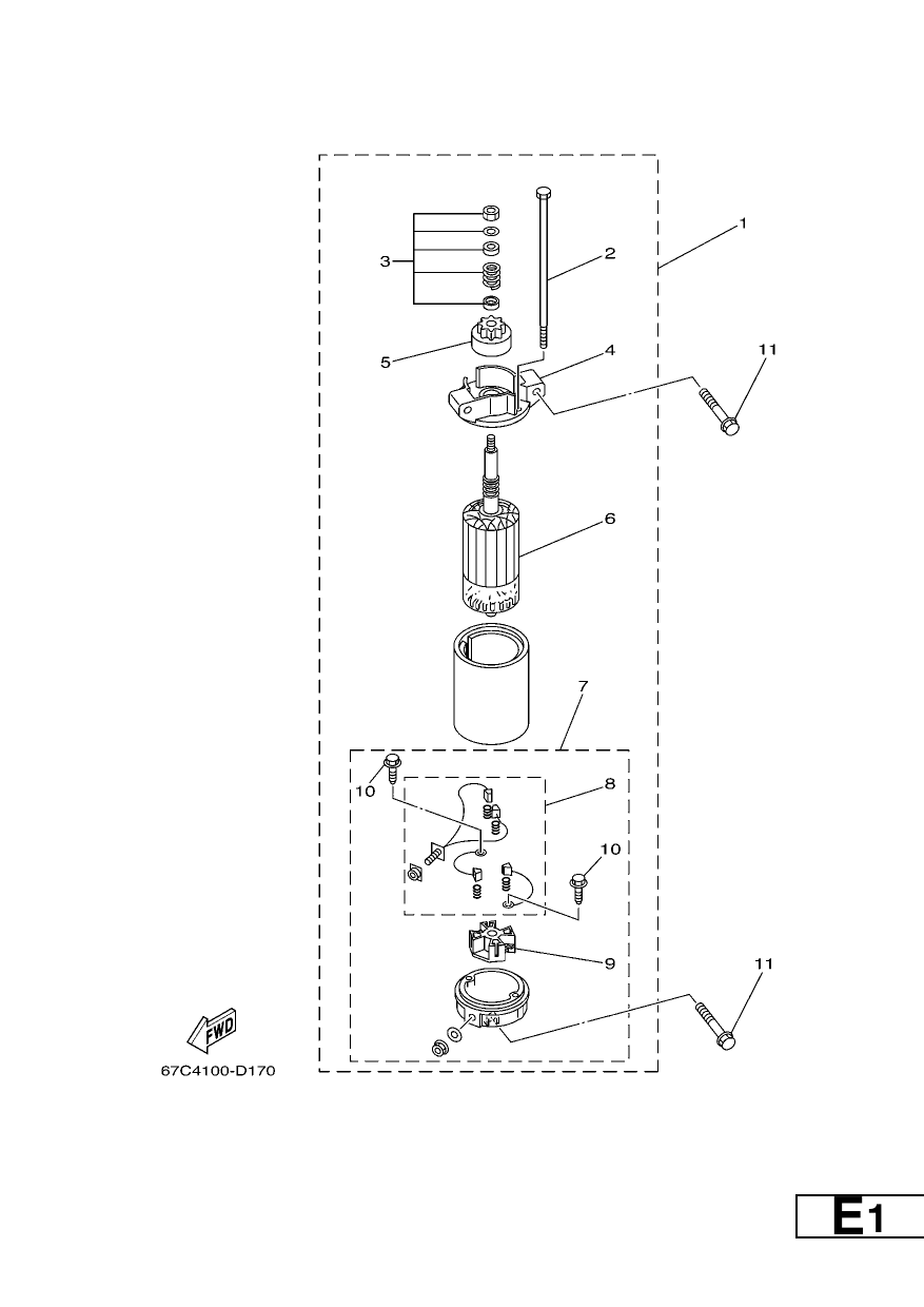 STARTING MOTOR