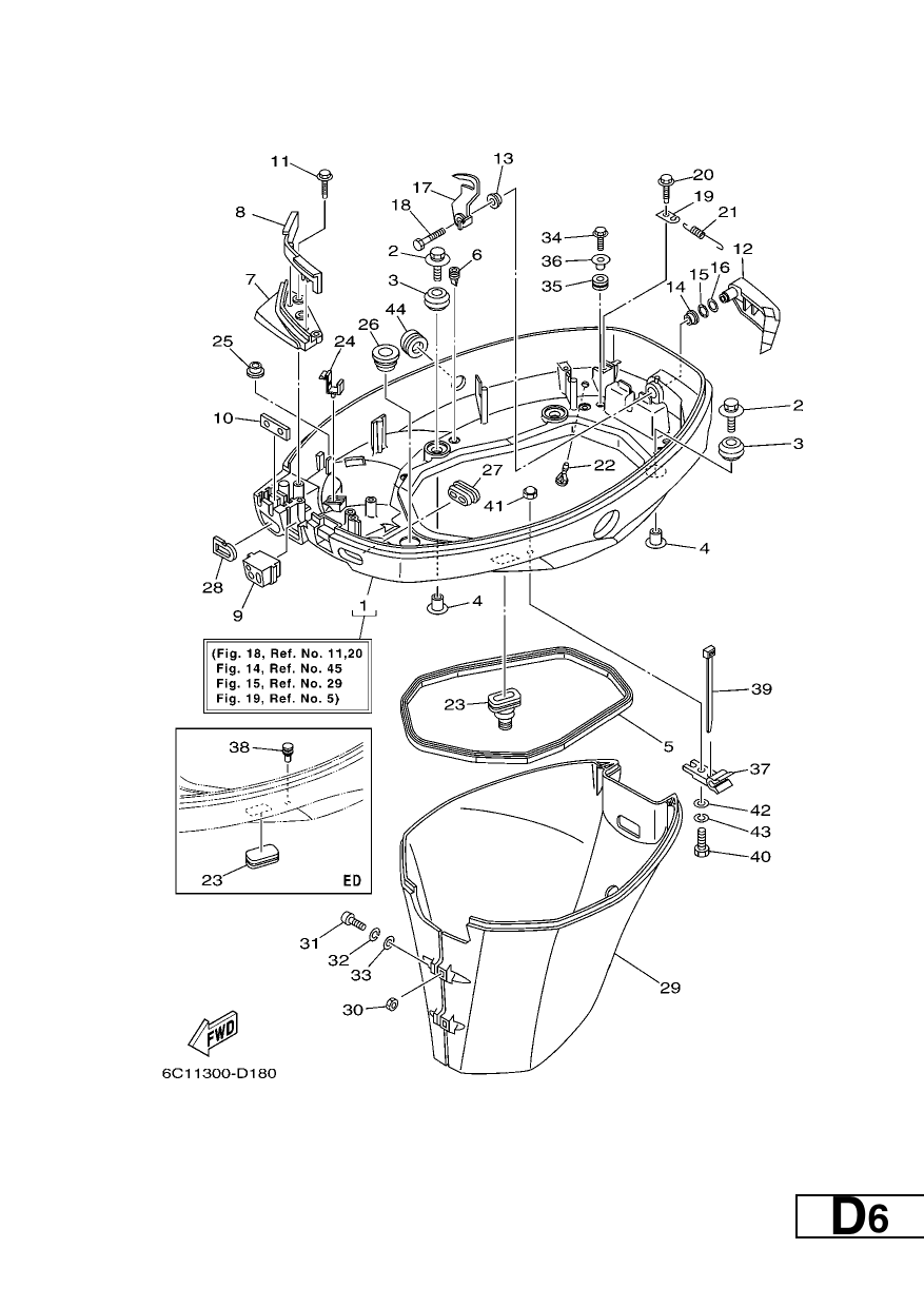 BOTTOM COWLING 1