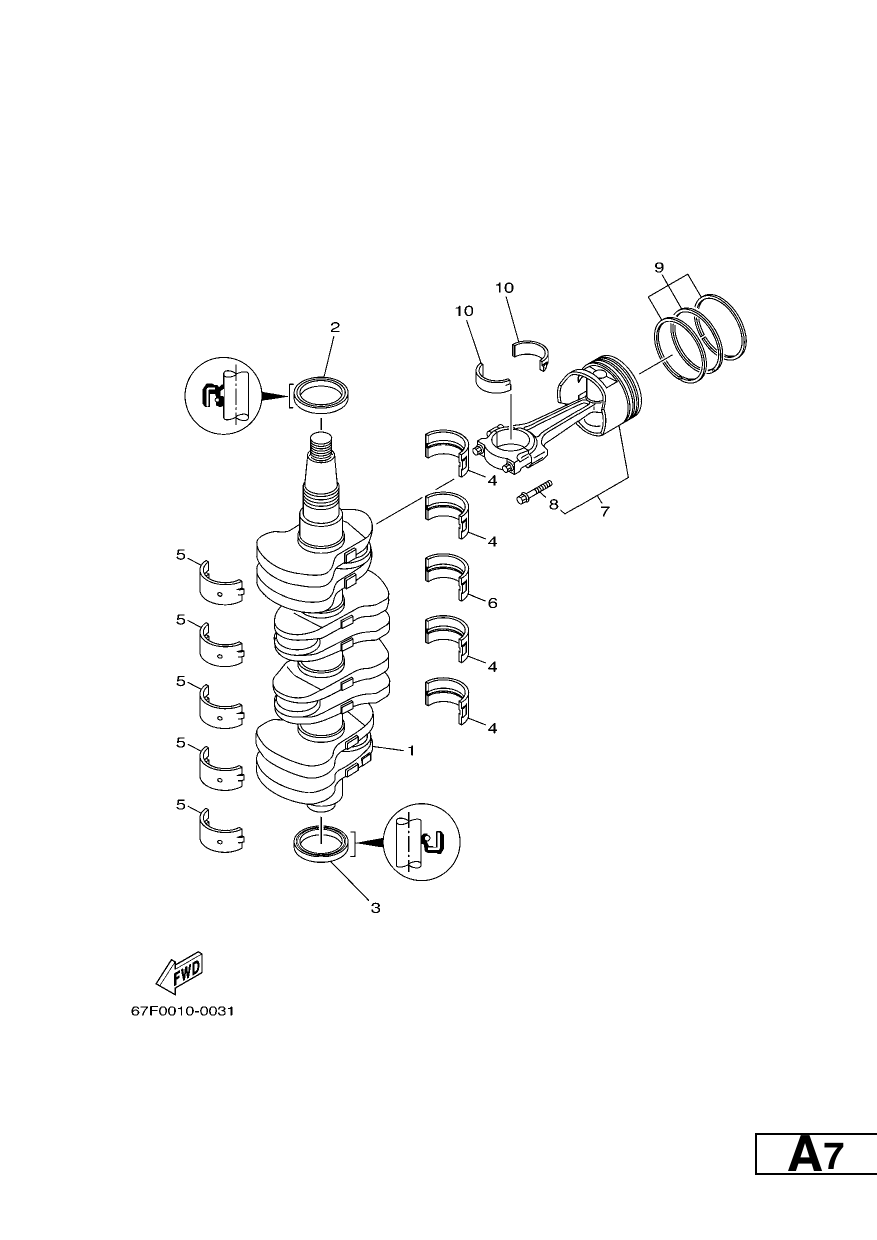 CRANKSHAFT & PISTON
