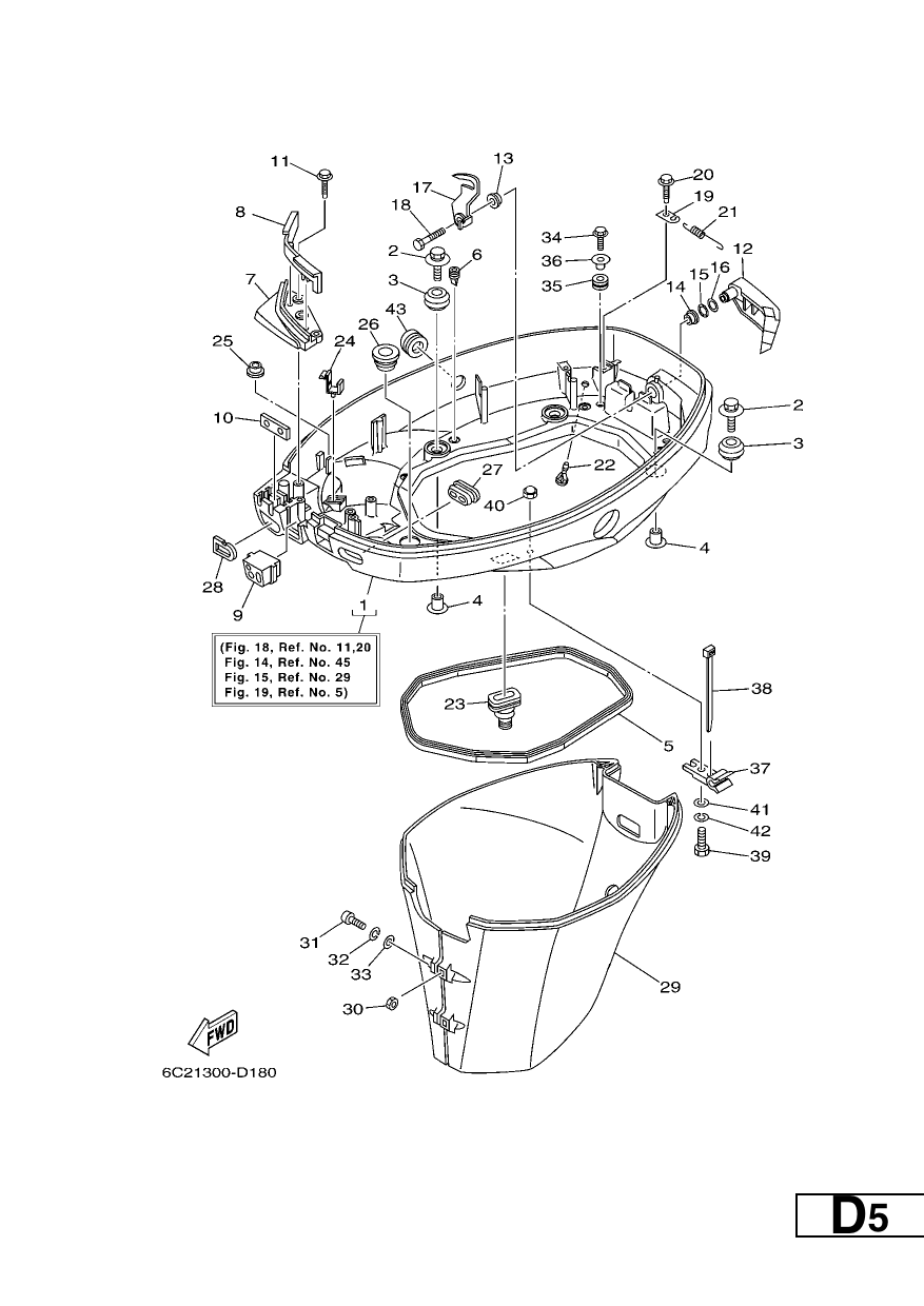 BOTTOM COWLING 1