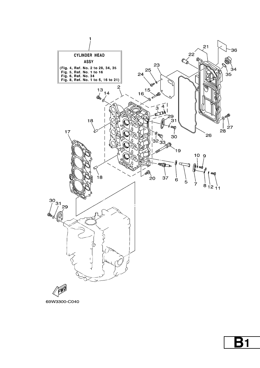 CYLINDER & CRANKCASE 2 — FT60BET’05 – 68S3 2005
