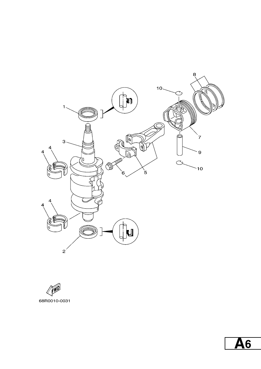 CRANKSHAFT & PISTON