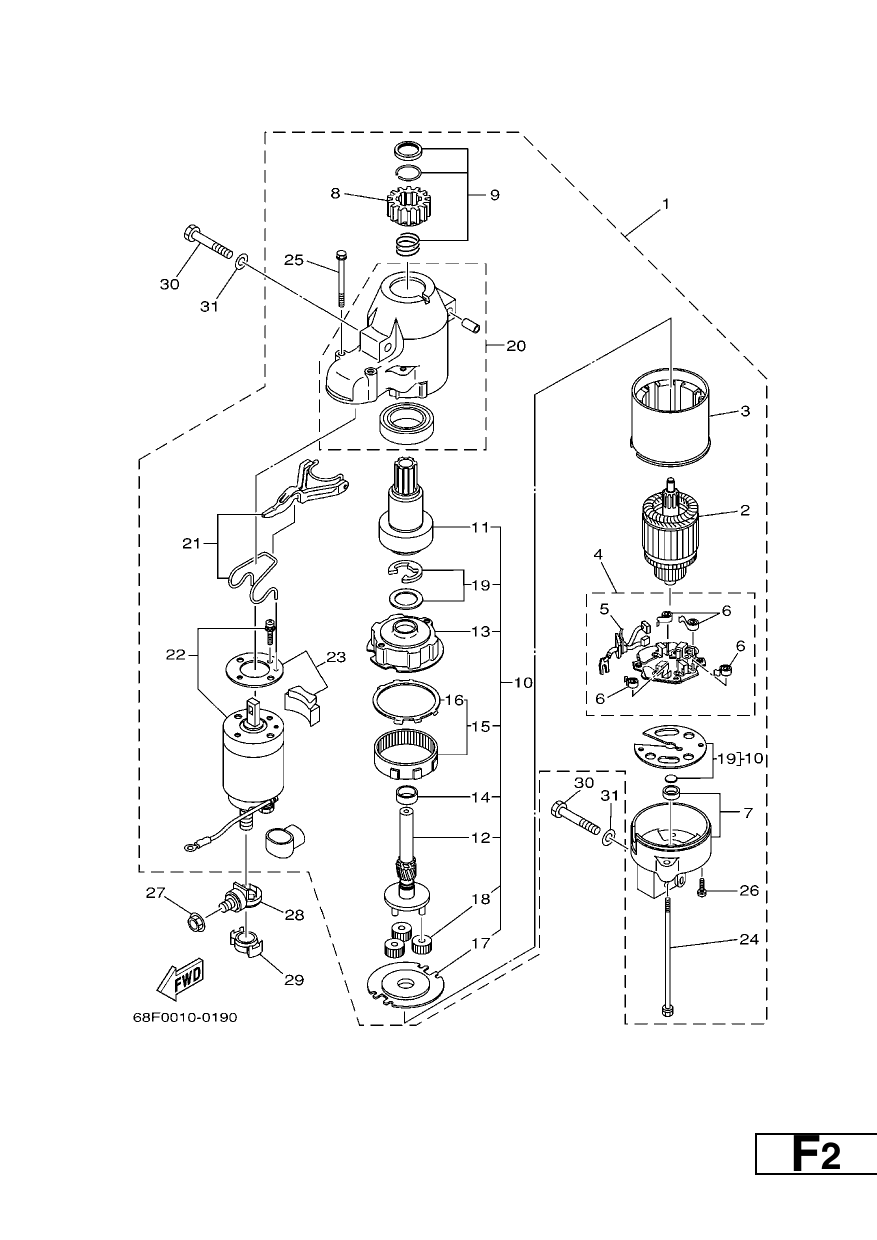 STARTING MOTOR
