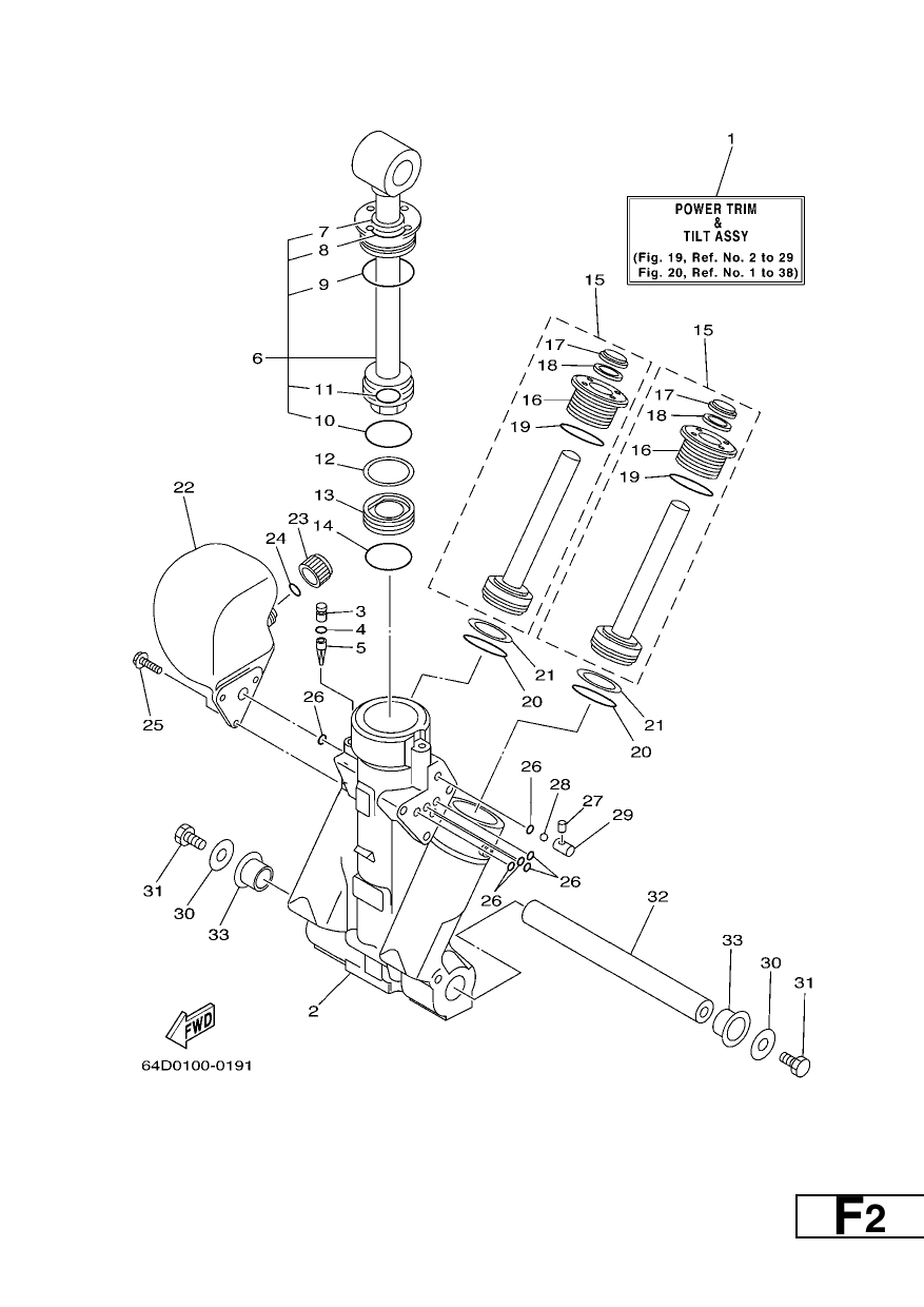 POWER TRIM & TILT ASSY 1