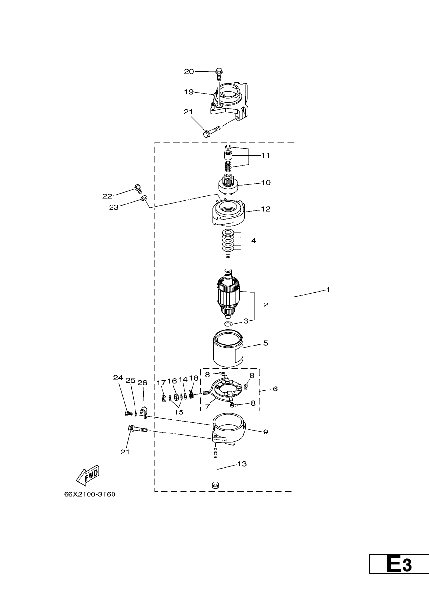 STARTING MOTOR