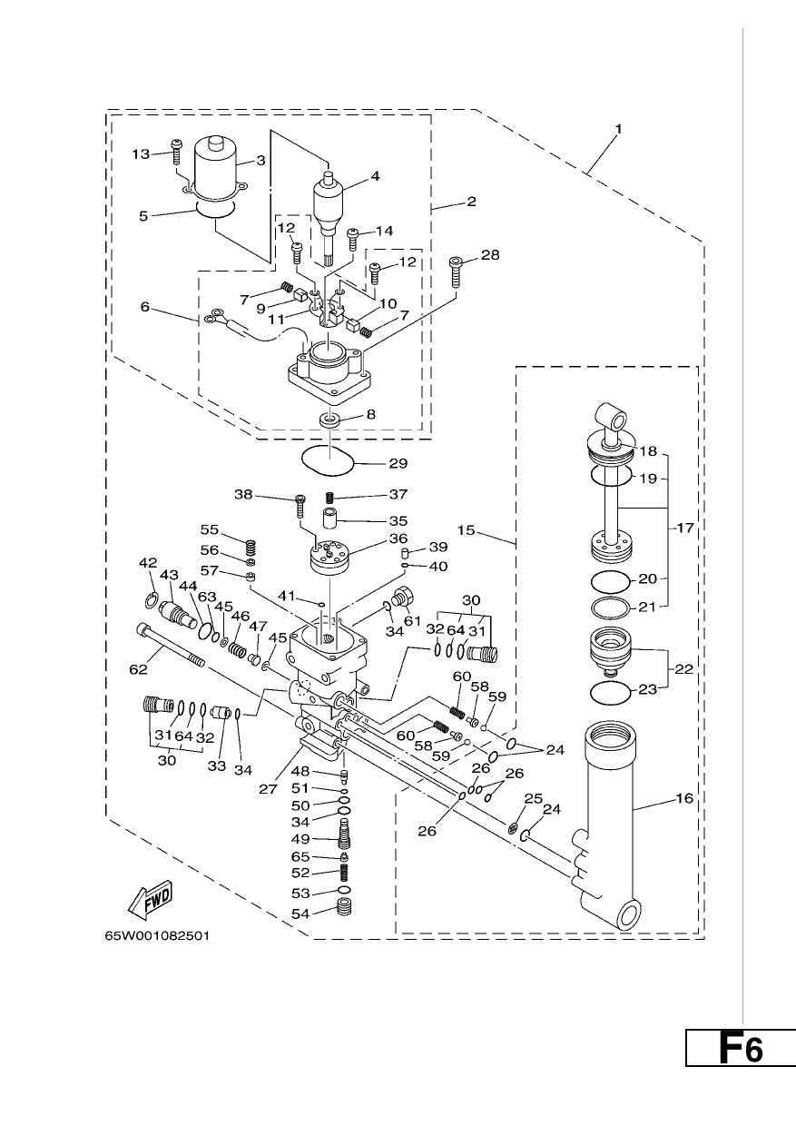 POWER TRIM & TILT ASSY