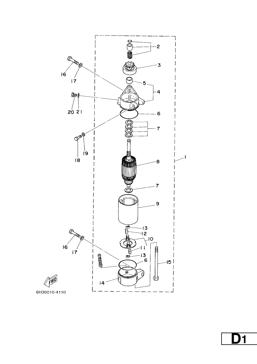 STARTING MOTOR