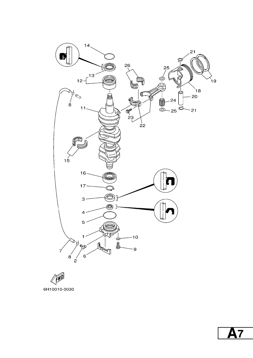 CRANKSHAFT & PISTON