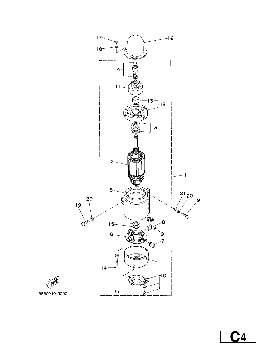 STARTING MOTOR