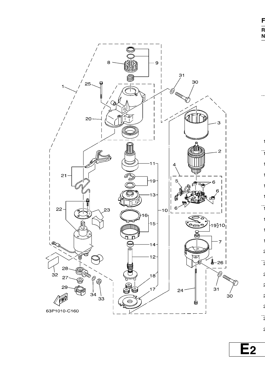 STARTING MOTOR