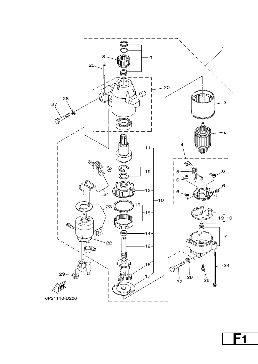 STARTING MOTOR