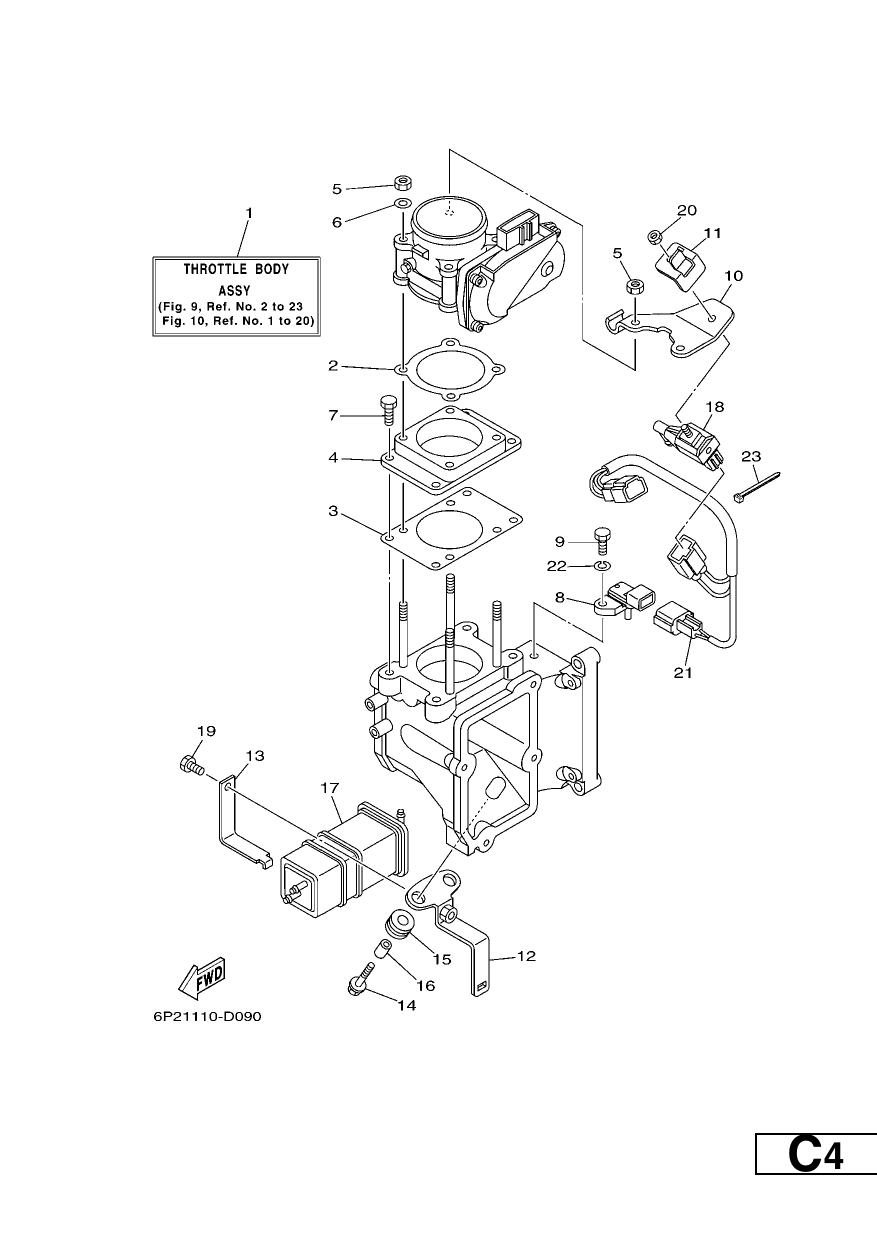 THROTTLE BODY ASSY 1