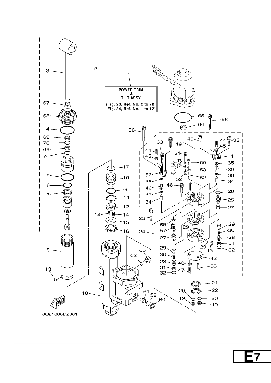 POWER TRIM & TILT ASSY 1