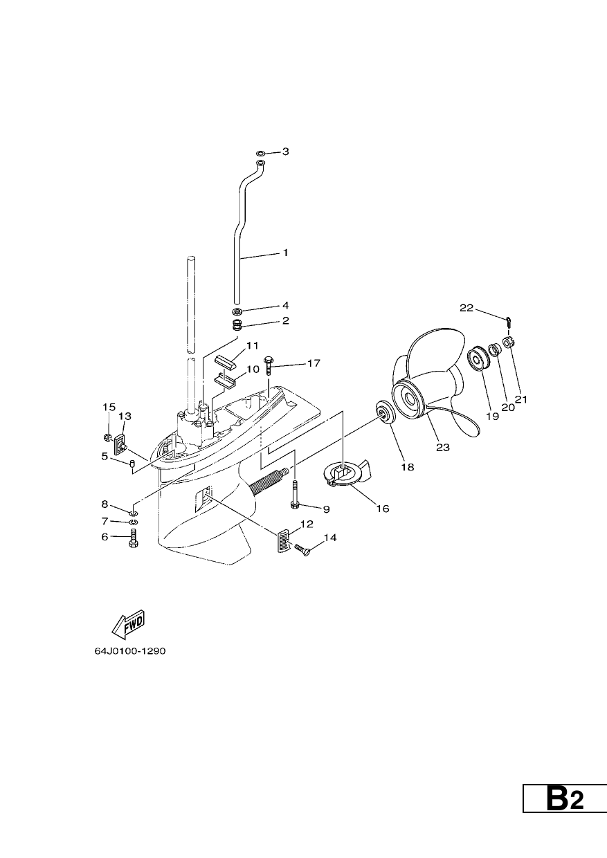 LOWER CASING & DRIVE 4