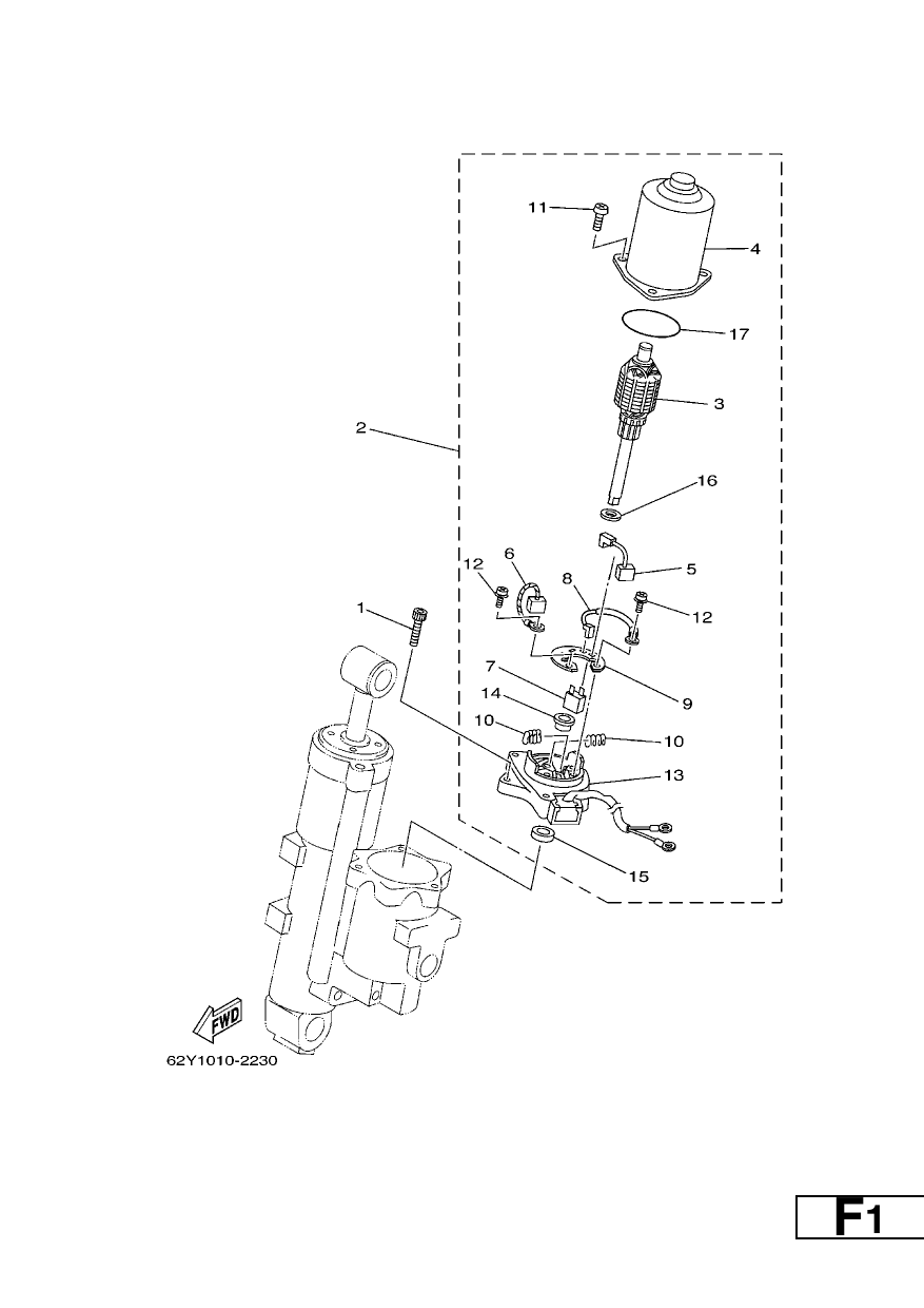 POWER TRIM & TILT ASSY 2