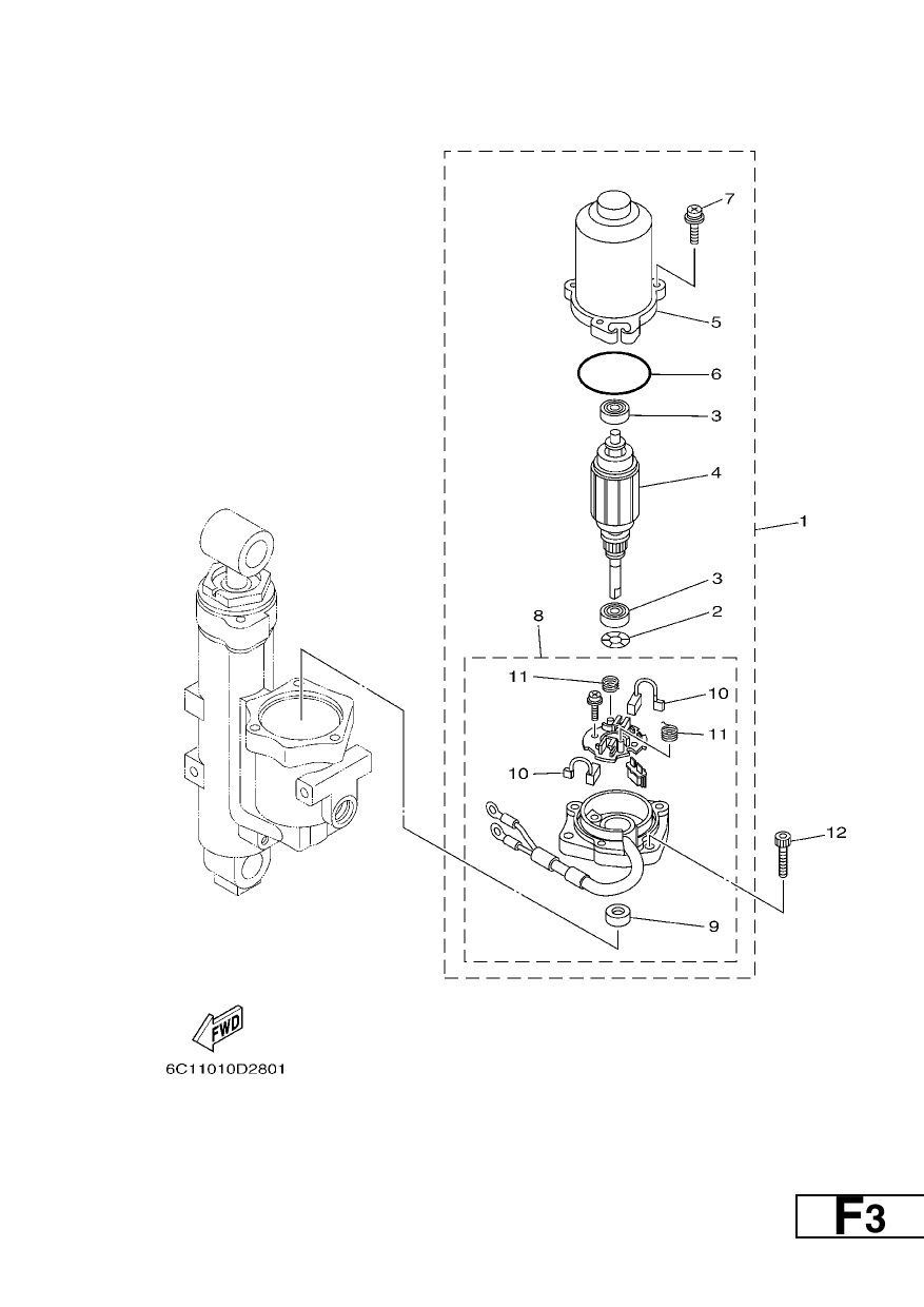 POWER TRIM & TILT ASSY 2