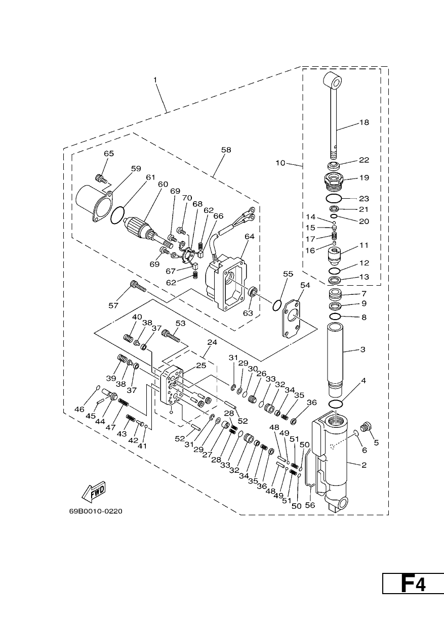 POWER TILT ASSY