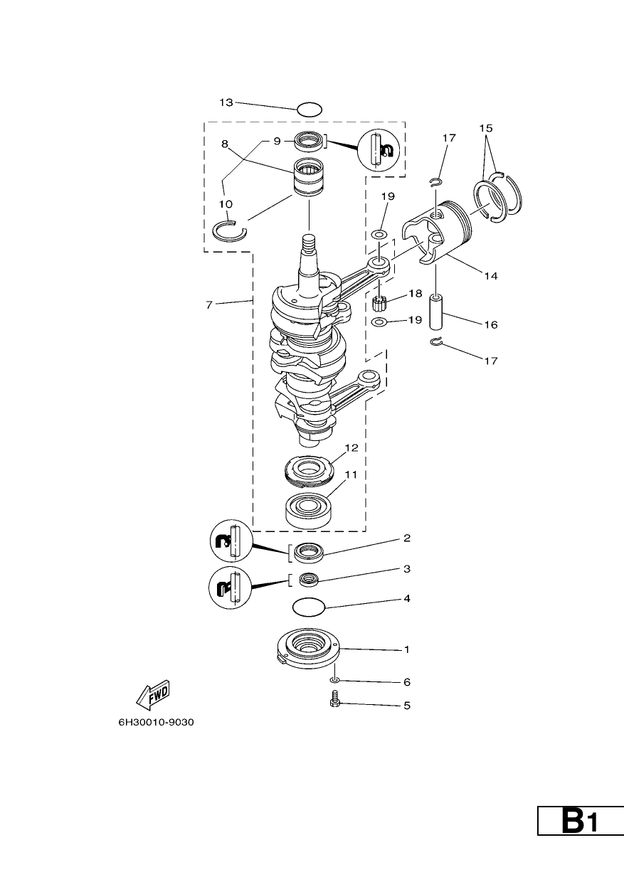 CRANKSHAFT & PISTON