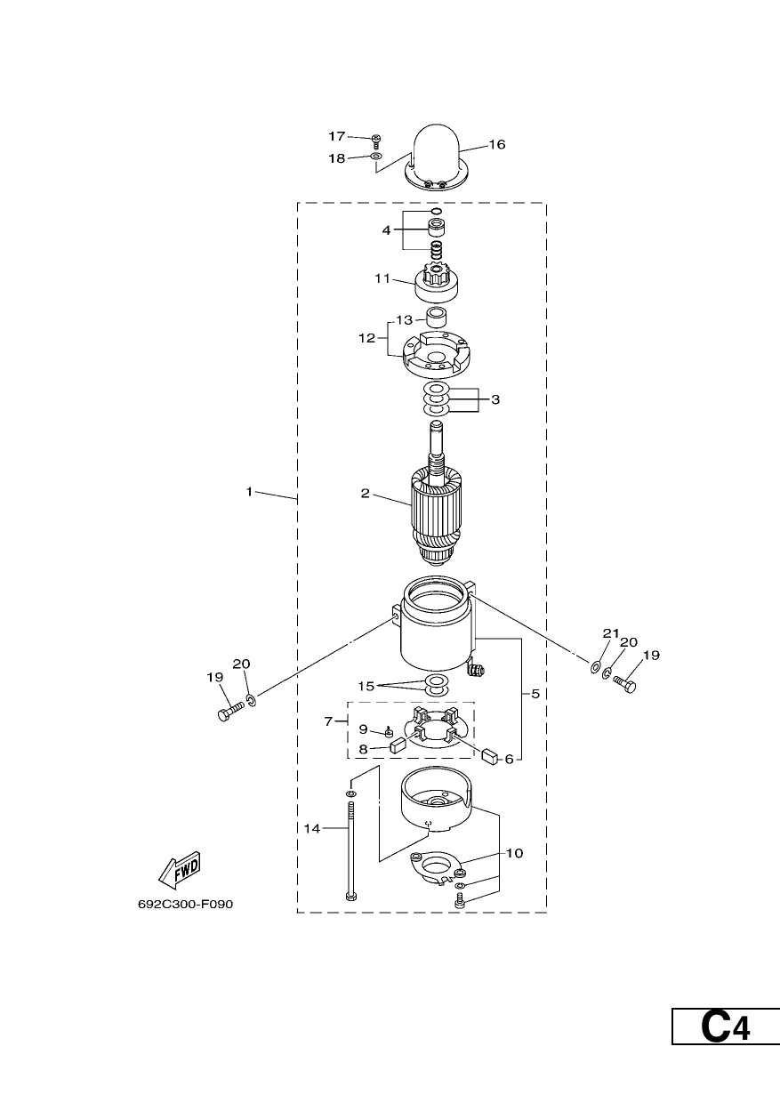 STARTING MOTOR