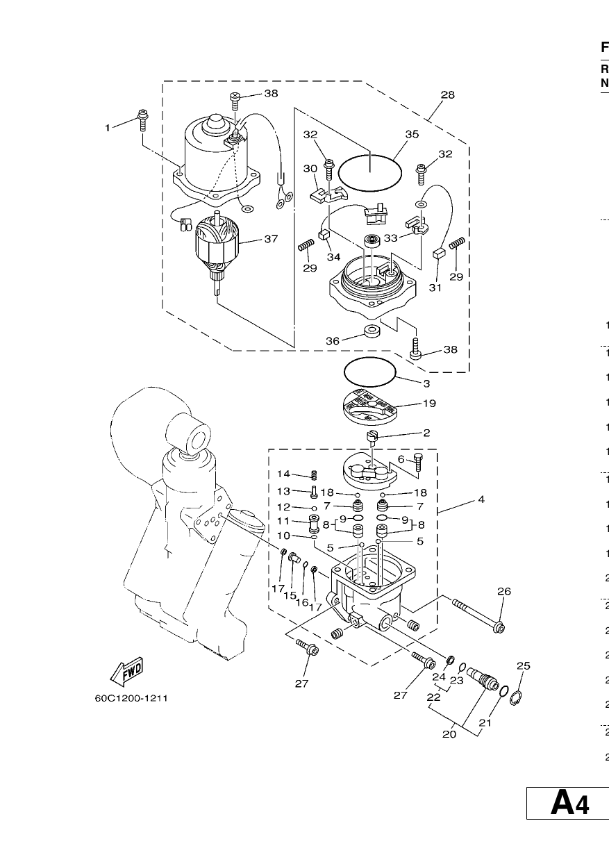 POWER TRIM & TILT ASSY 2