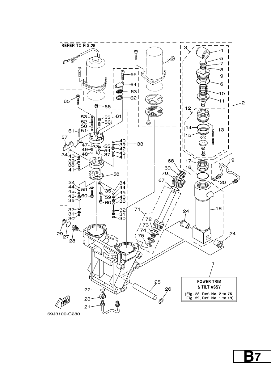 POWER TRIM & TILT ASSY 1