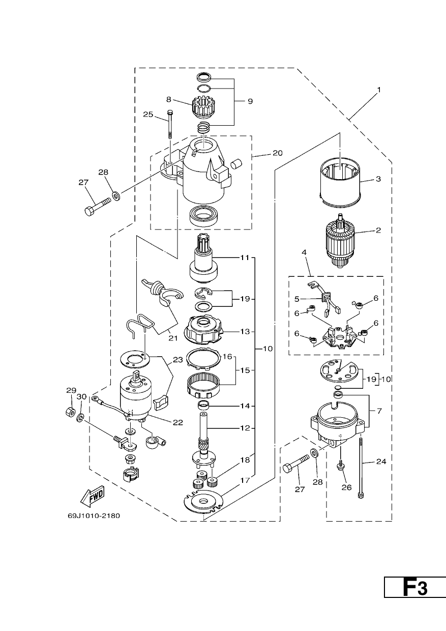 STARTING MOTOR