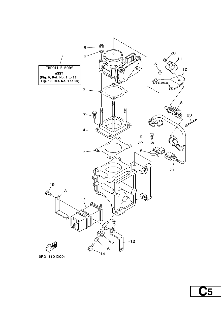 THROTTLE BODY ASSY 1