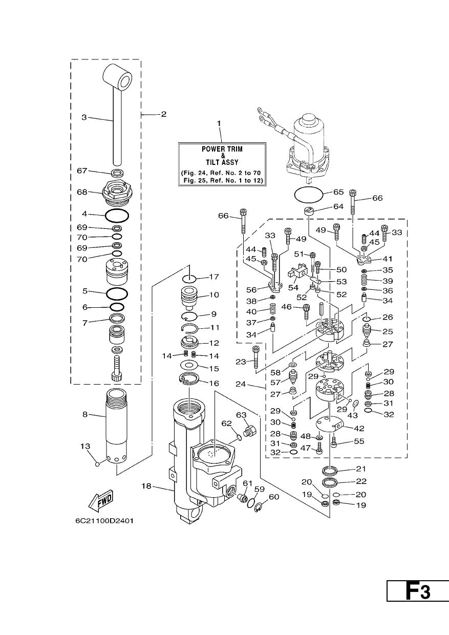 POWER TRIM & TILT ASSY 1