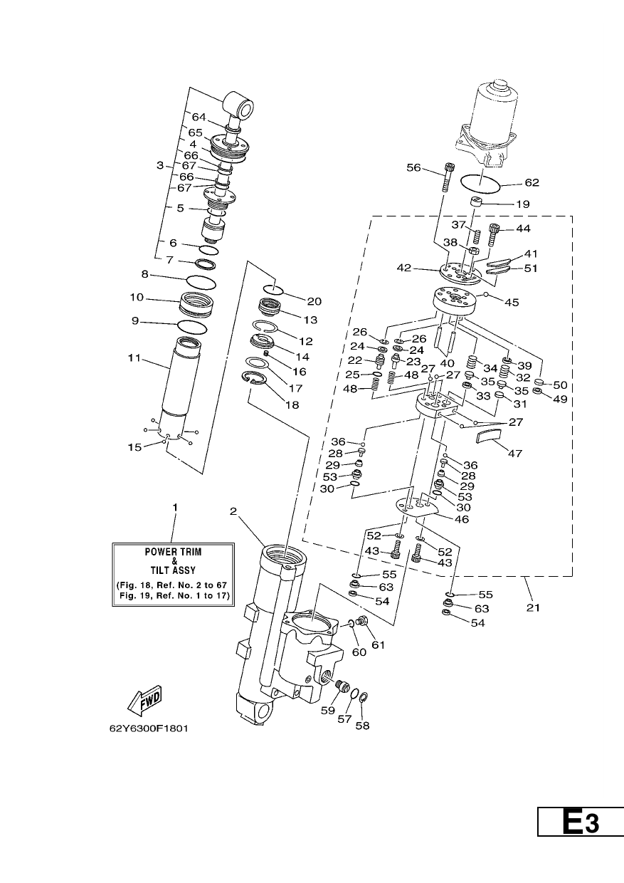POWER TRIM & TILT ASSY 1