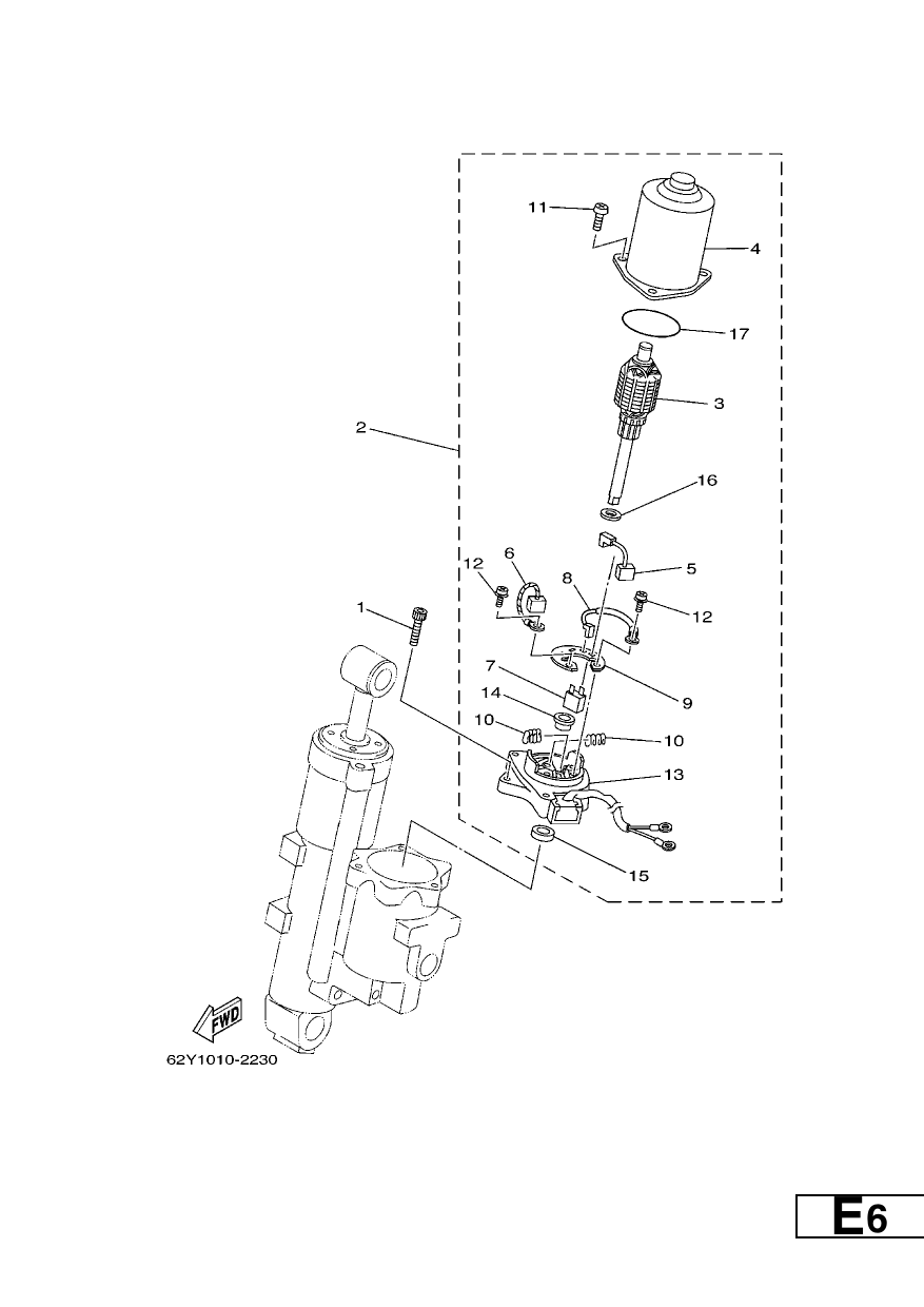 POWER TRIM & TILT ASSY 2