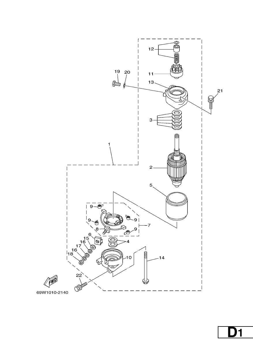 STARTING MOTOR