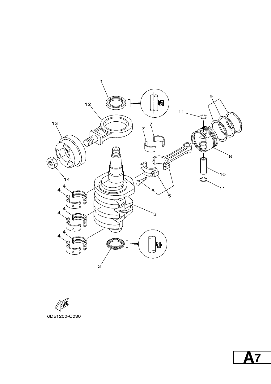 CRANKSHAFT & PISTON
