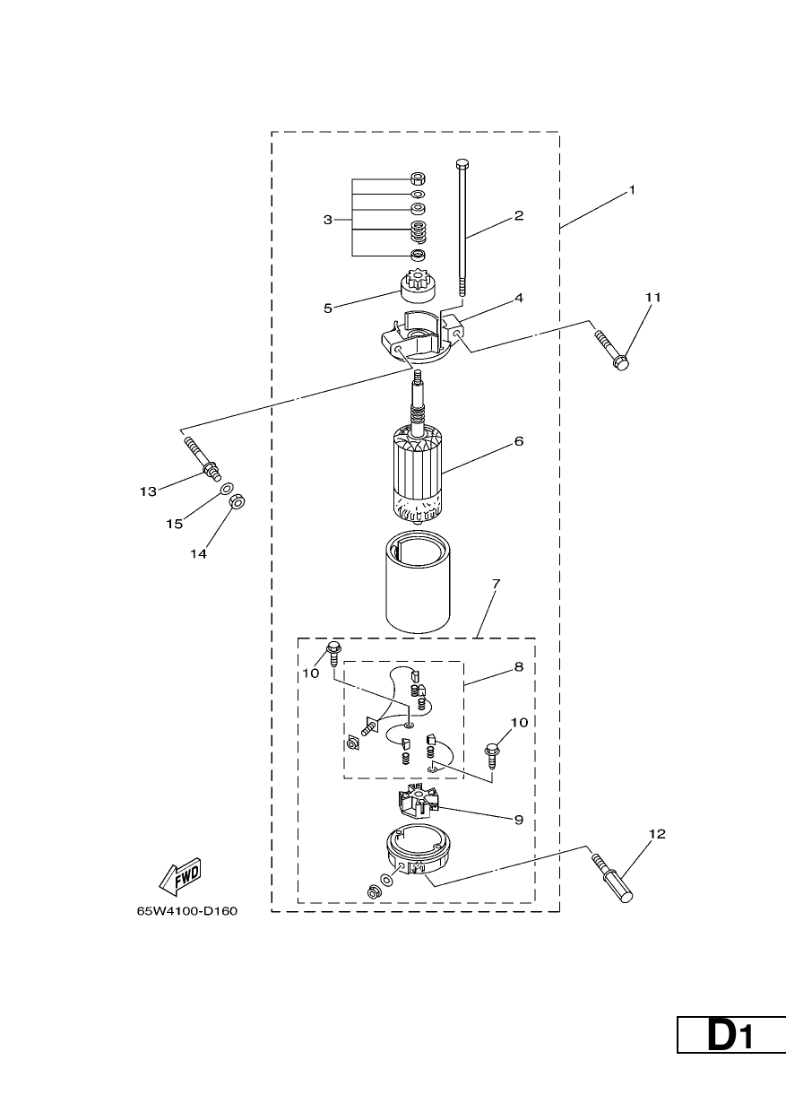 STARTING MOTOR