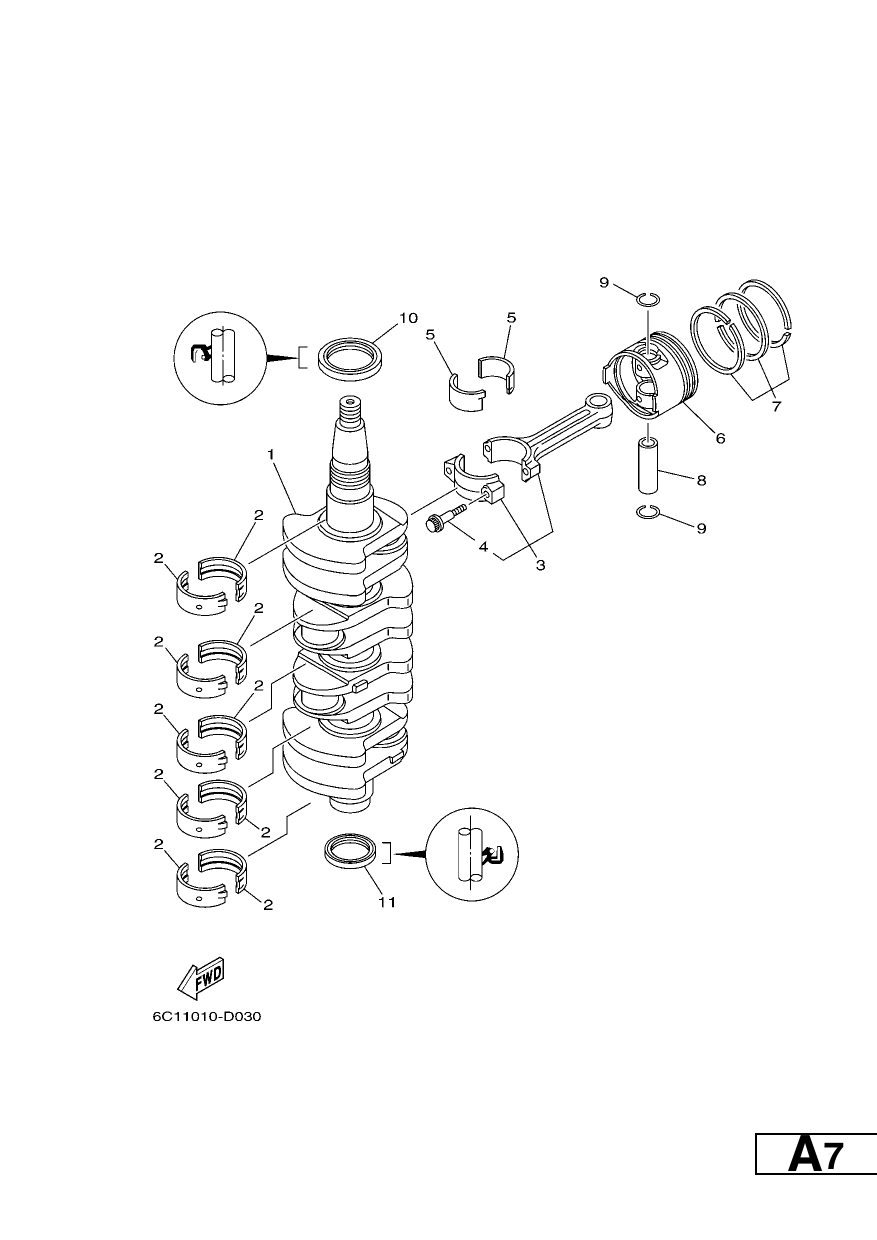 CRANKSHAFT & PISTON