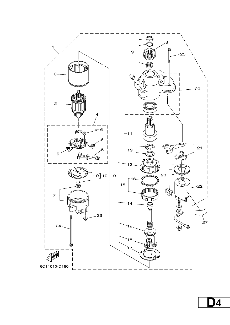 STARTING MOTOR