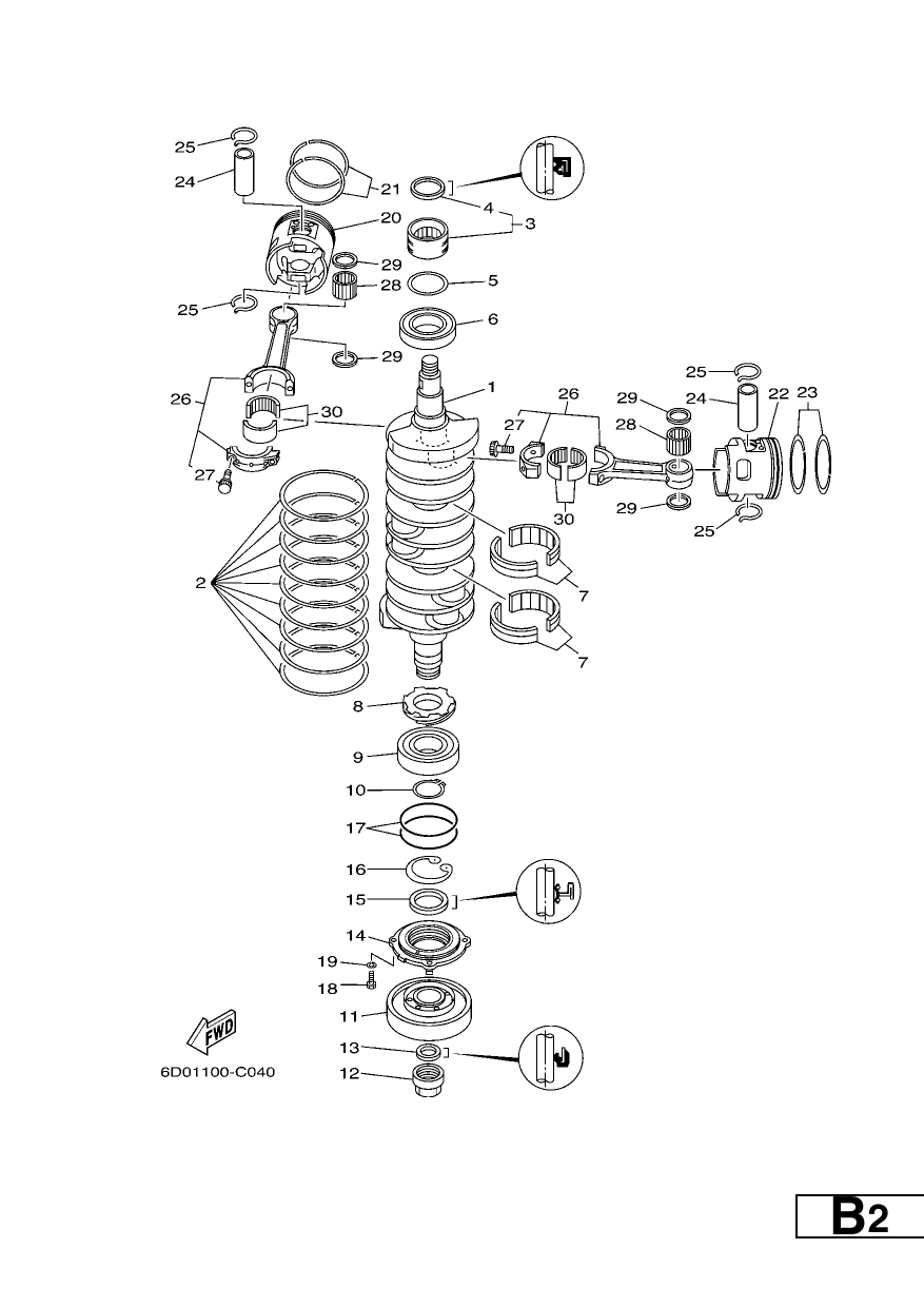 CRANKSHAFT & PISTON