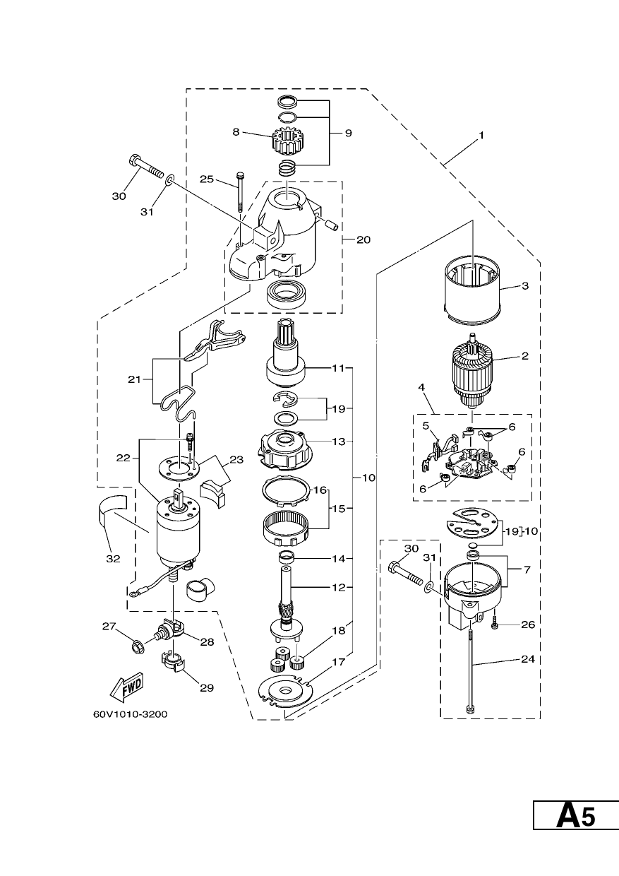 STARTING MOTOR