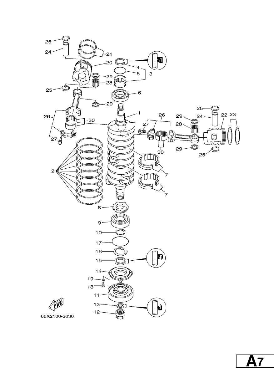 CRANKSHAFT & PISTON