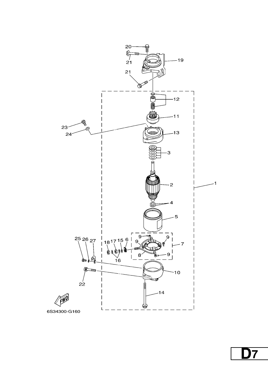 STARTING MOTOR