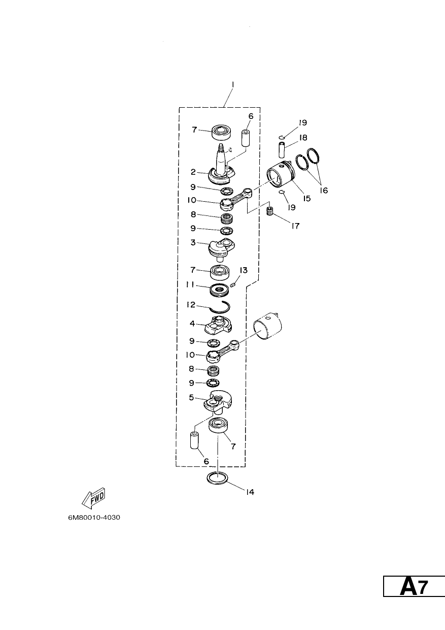 CRANKSHAFT & PISTON